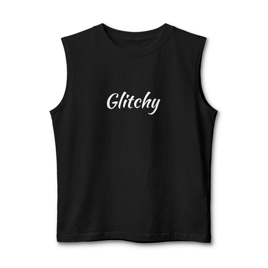 Glitchy Muscle Tank