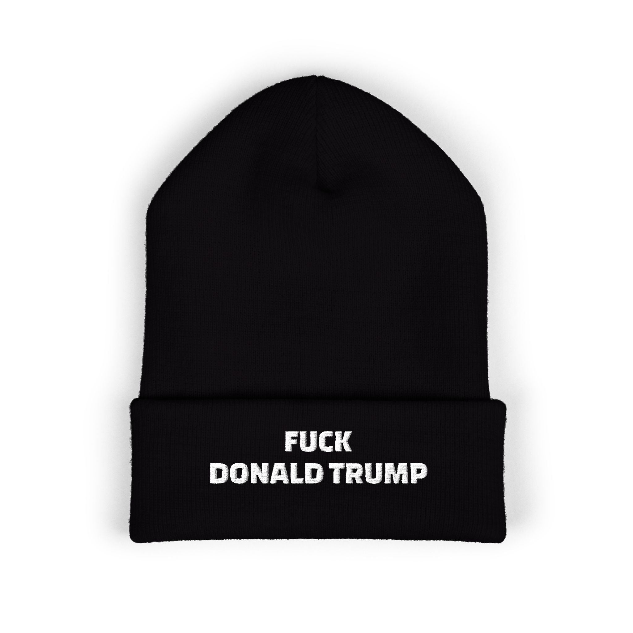 'F*** Donald Trump' Cuffed Beanie