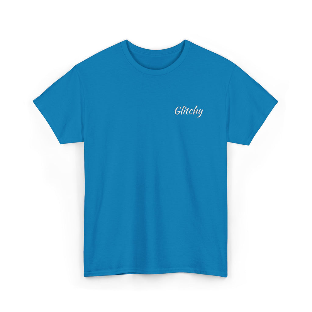 Glitchy T Shirt  Small Pocket Size