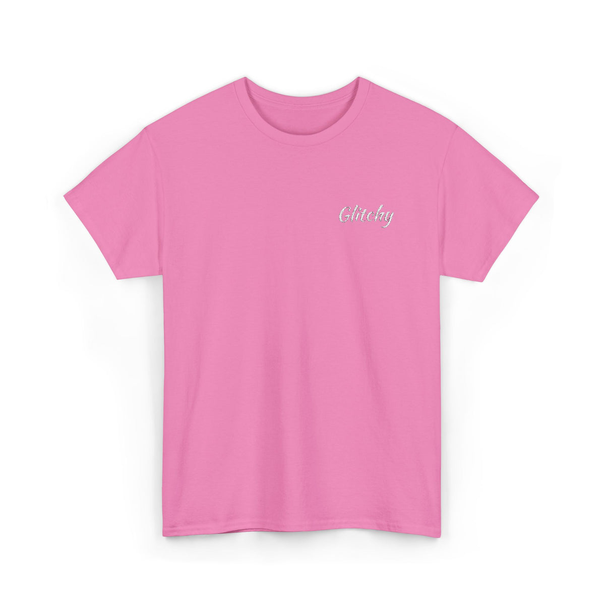 Glitchy T Shirt  Small Pocket Size