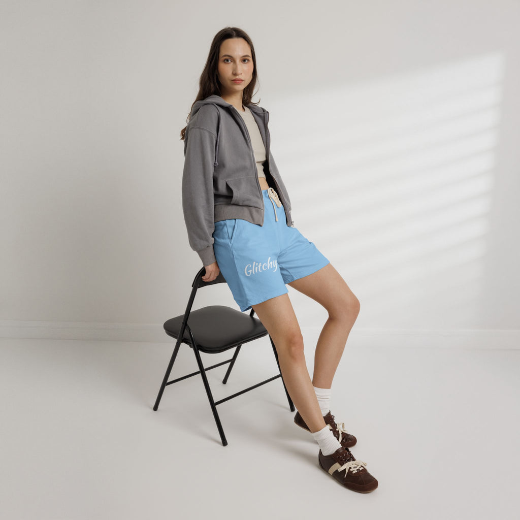 Glitchy Sweat Shorts