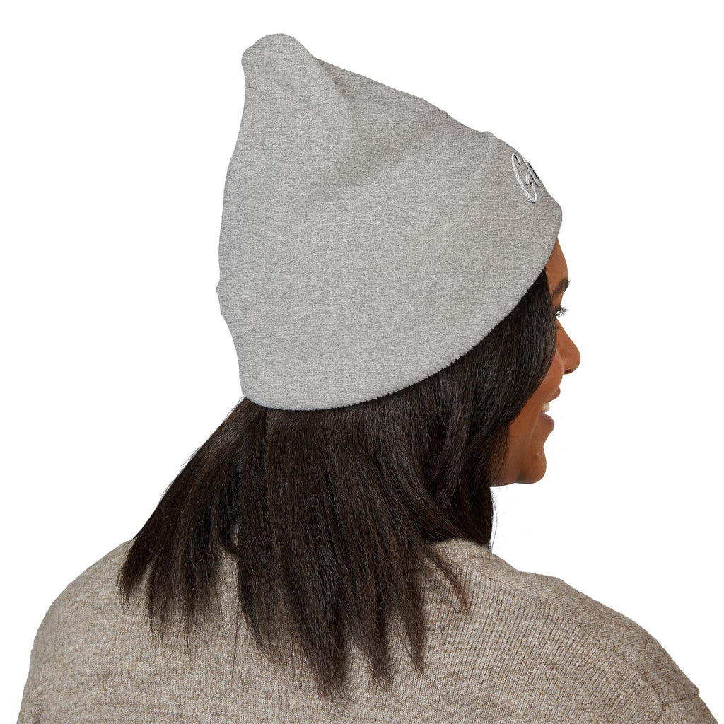 Glitchy Embroidered Beanie