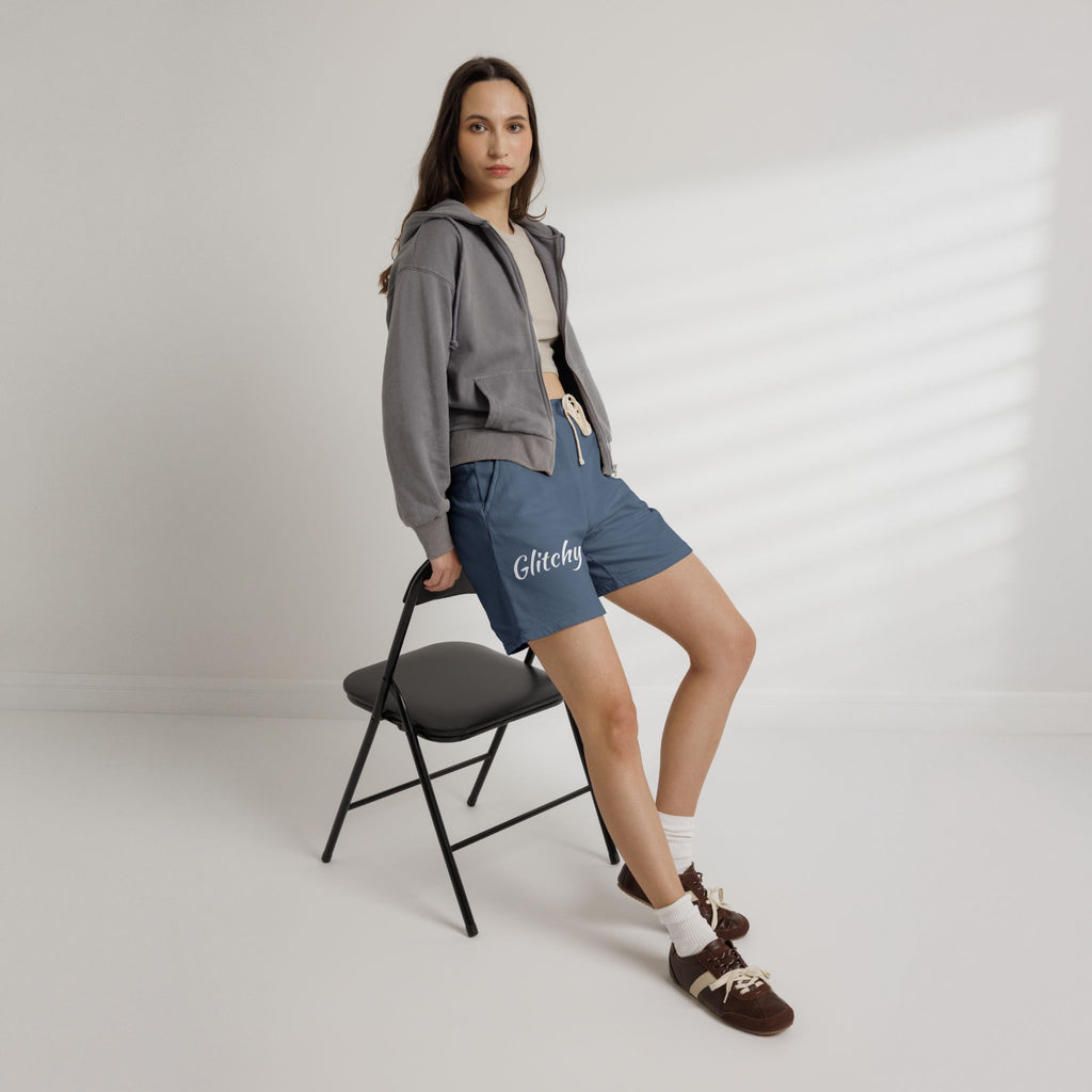 Glitchy Sweat Shorts