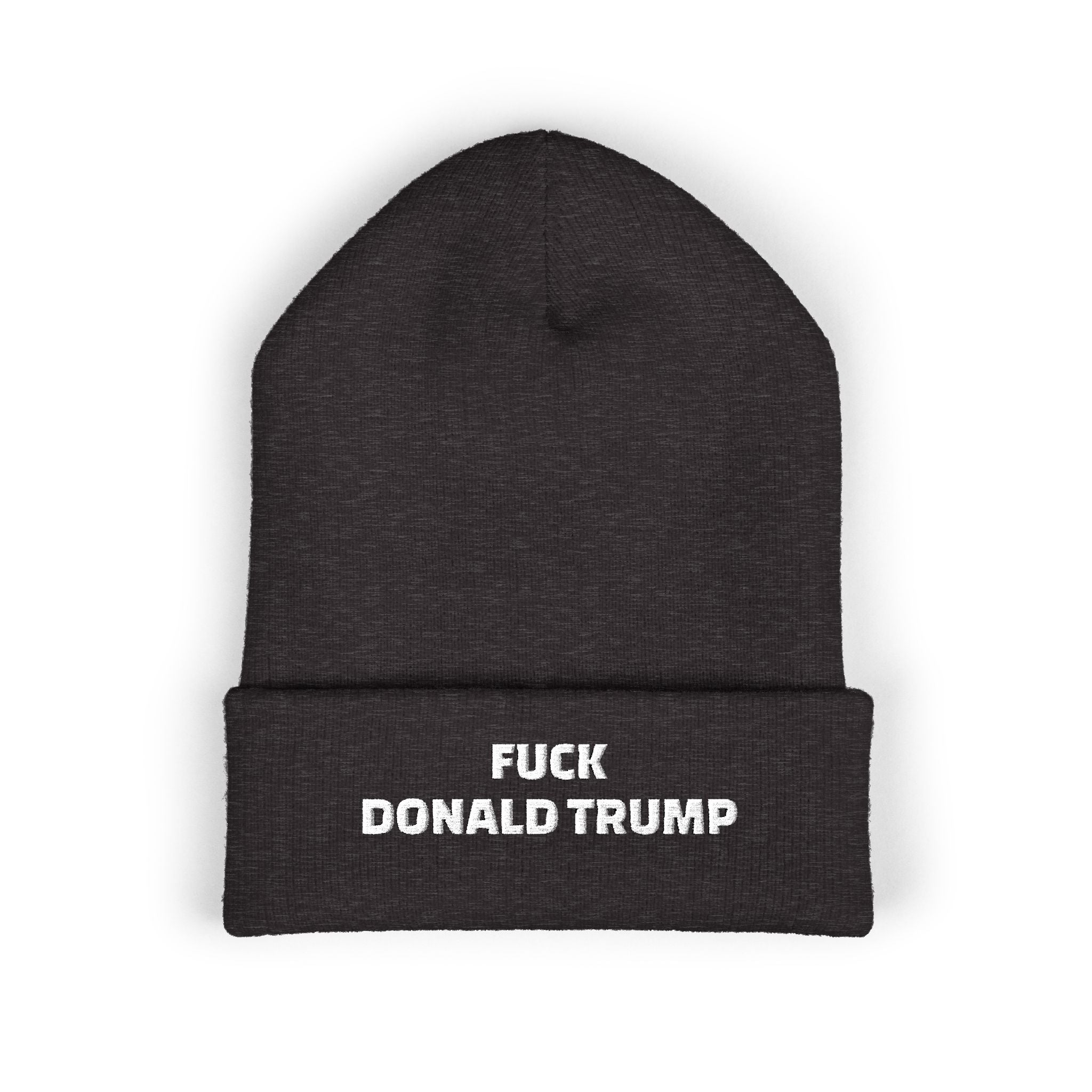 'F*** Donald Trump' Cuffed Beanie